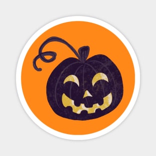 Happy Jack-o-lantern Magnet